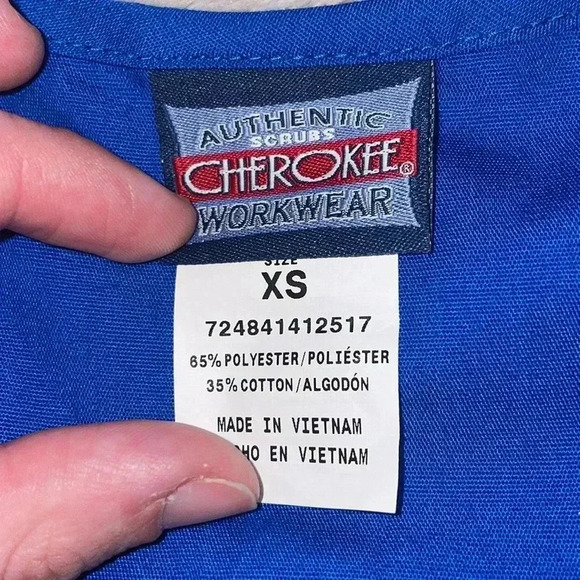 NWT Cherokee Scrub Top - Picture 3 of 5